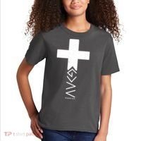 God Is Greater Than Highs And Lows Romans 8 28 Kids T-Shirt thumb 2
