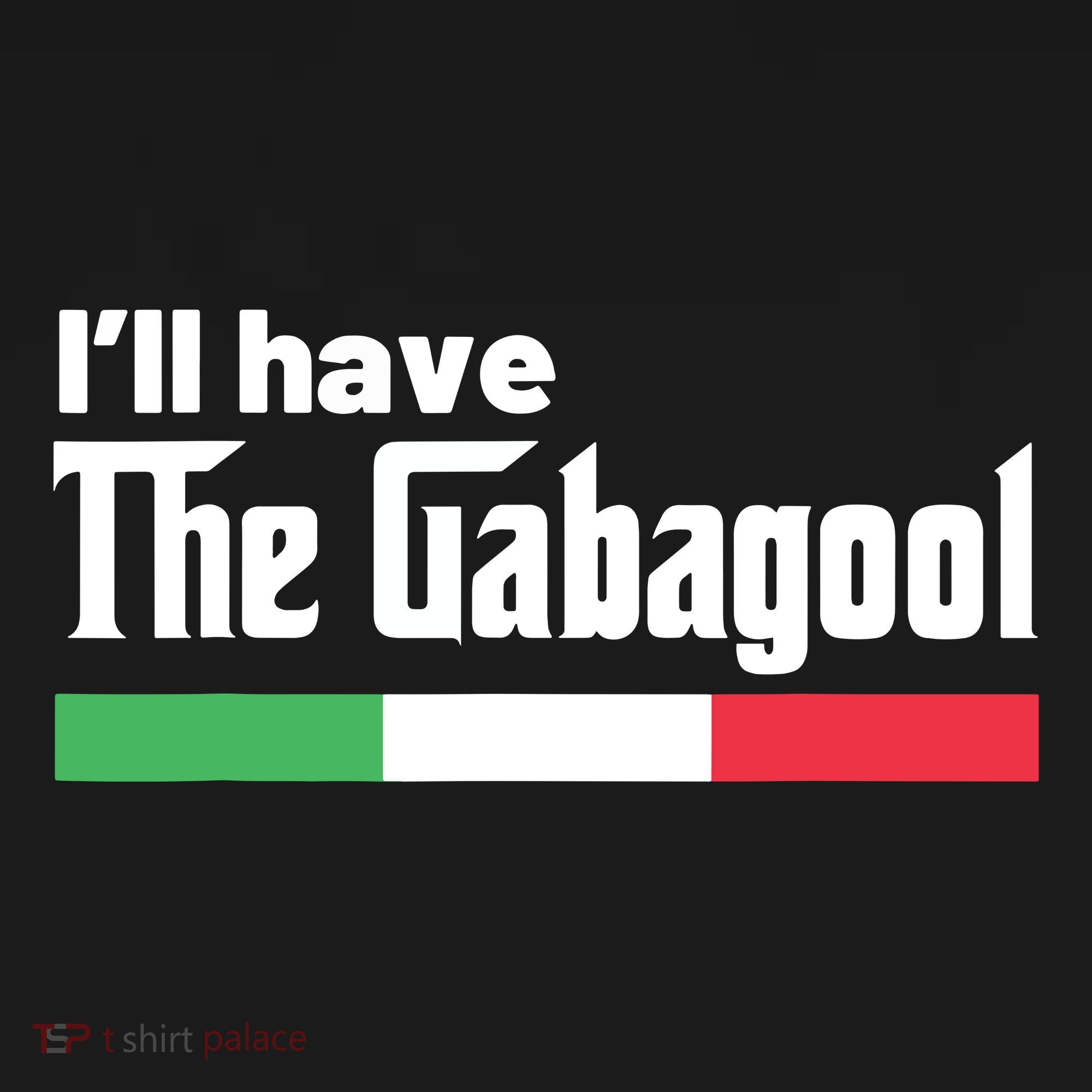 Gabagool Italy Gifts For Italians Capicola NJ New Jersey T-Shirt