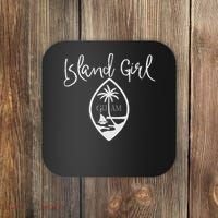 Guam Island Girl Coaster thumb 0
