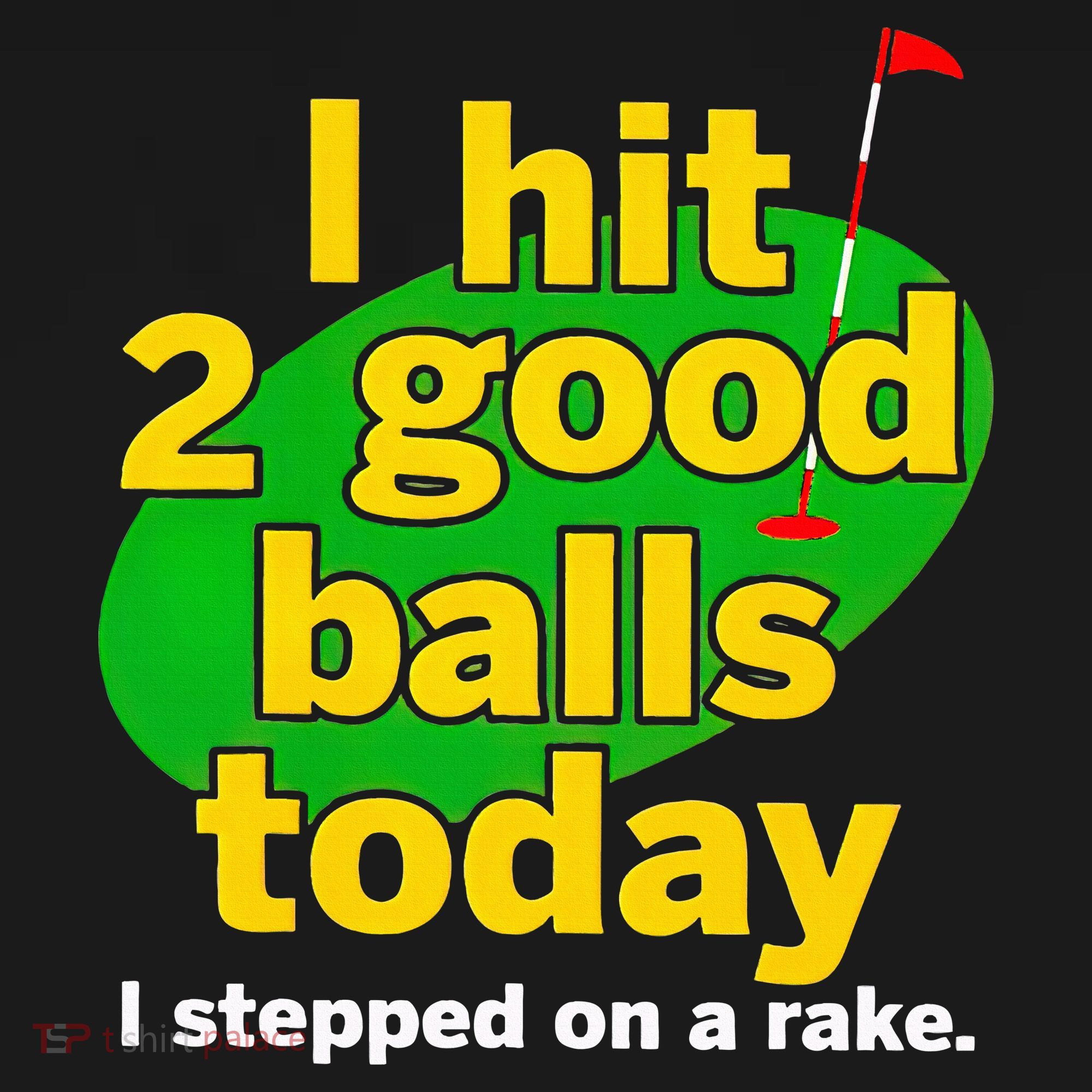 Golf I Hit 2 Good Balls Today I Stepped On A Rake Mousepad