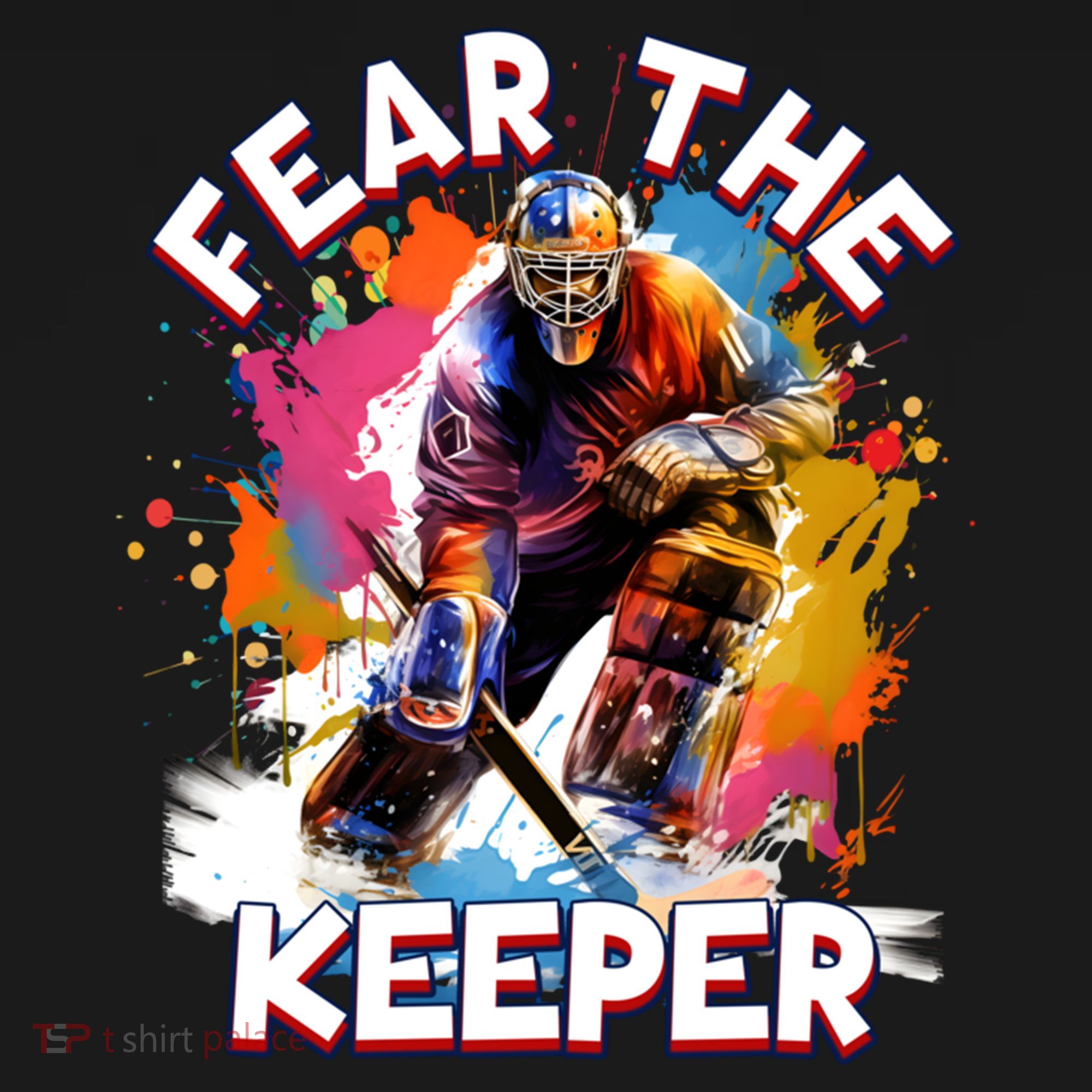 Goalie Ice Hockey Goalkeeper Sport Goaltender Keeper Team Gift Women's Hoodie