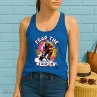 Goalie Ice Hockey Goalkeeper Sport Goaltender Keeper Team Gift Women's Tank Top thumb 2