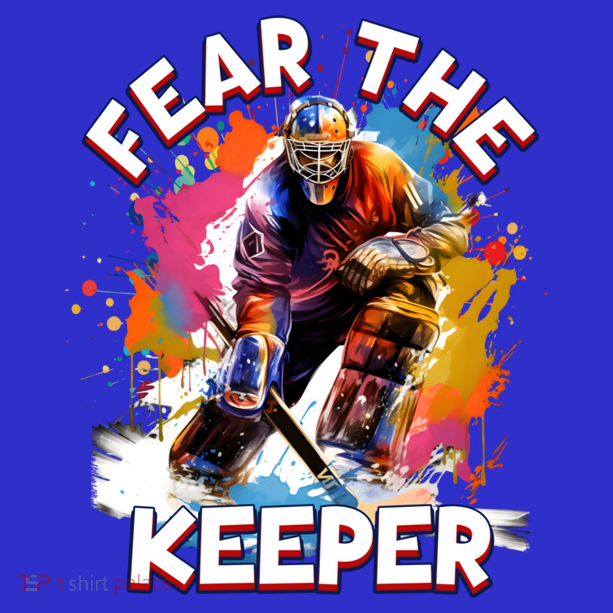 Goalie Ice Hockey Goalkeeper Sport Goaltender Keeper Team Gift Women's Tank Top