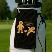 Gingerbread I Have You Tried Icing It Golf Towel thumb 2