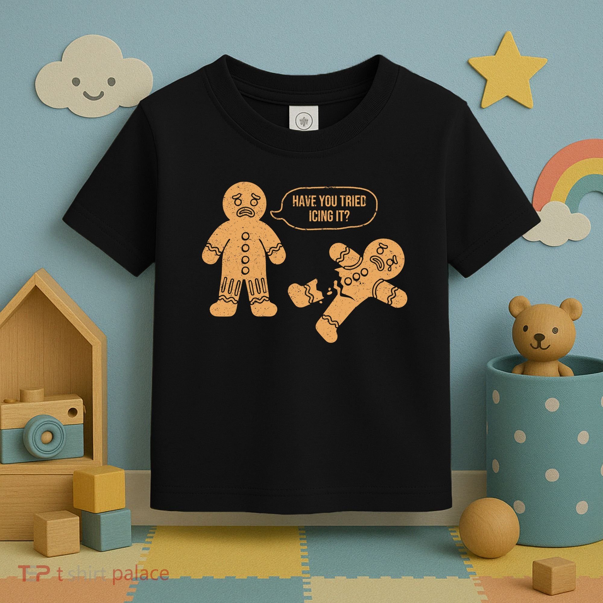 Gingerbread I Have You Tried Icing It Toddler T-Shirt