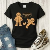 Gingerbread I Have You Tried Icing It Women's T-Shirt thumb 3
