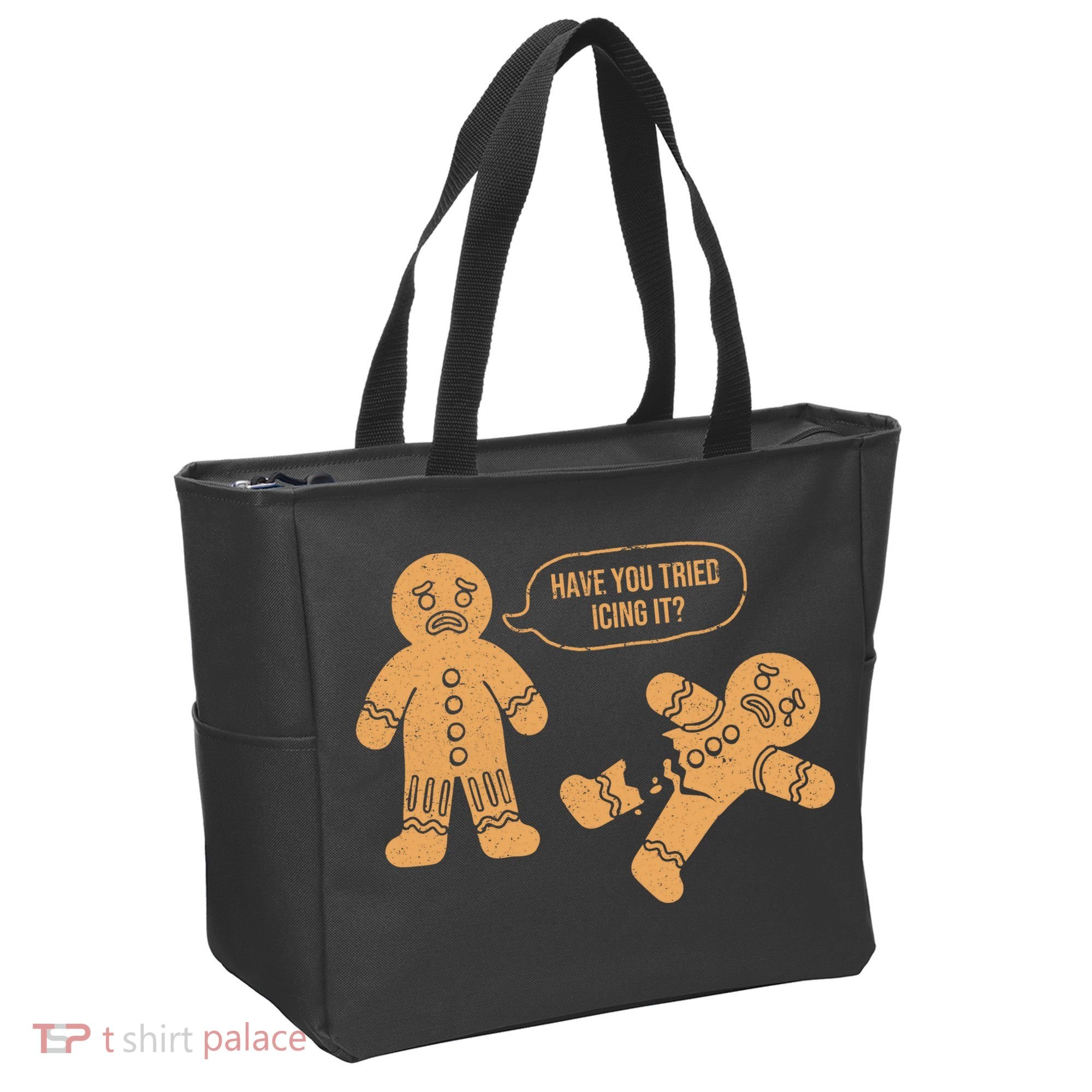 Gingerbread I Have You Tried Icing It Tote Bag