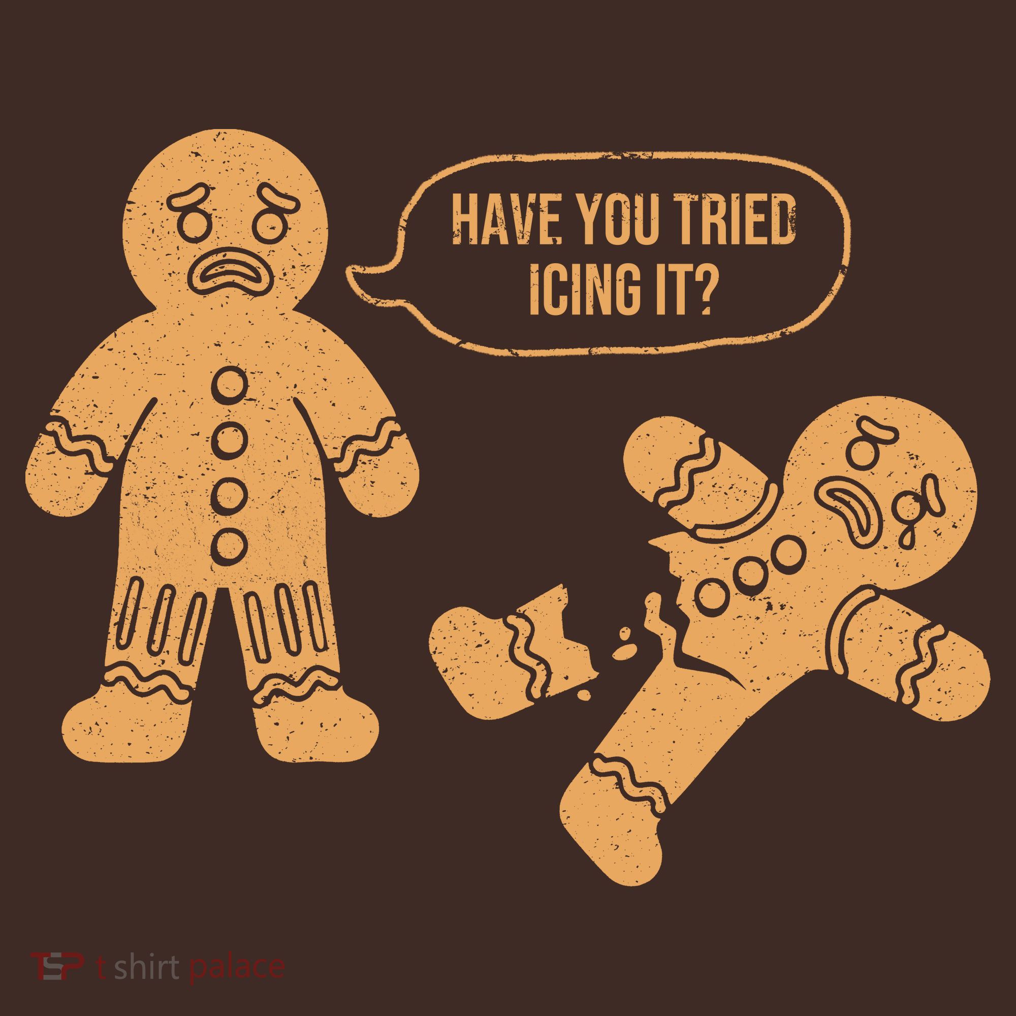 Gingerbread I Have You Tried Icing It Baby Bodysuit