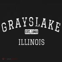 Grayslake Illinois Il Vintage Women's Long Sleeve Shirt thumb 2