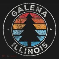 Galena Illinois Il Vintage Graphic Retro 70s T-Shirt thumb 7