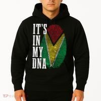 Guyana It's In My DNA Pride Guyanese Flag Roots Hoodie thumb 2