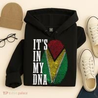 Guyana It's In My DNA Pride Guyanese Flag Roots Hoodie thumb 4