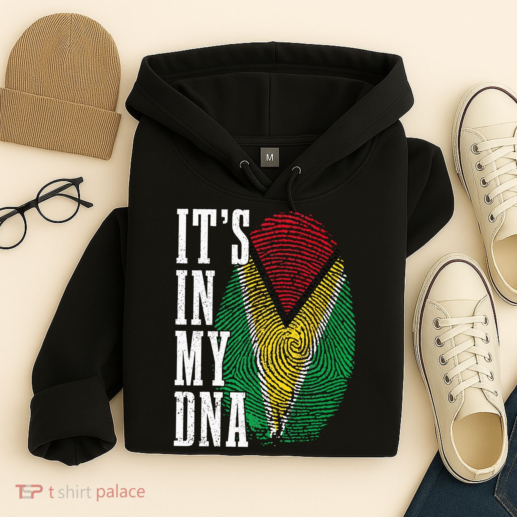 Guyana It's In My DNA Pride Guyanese Flag Roots Hoodie