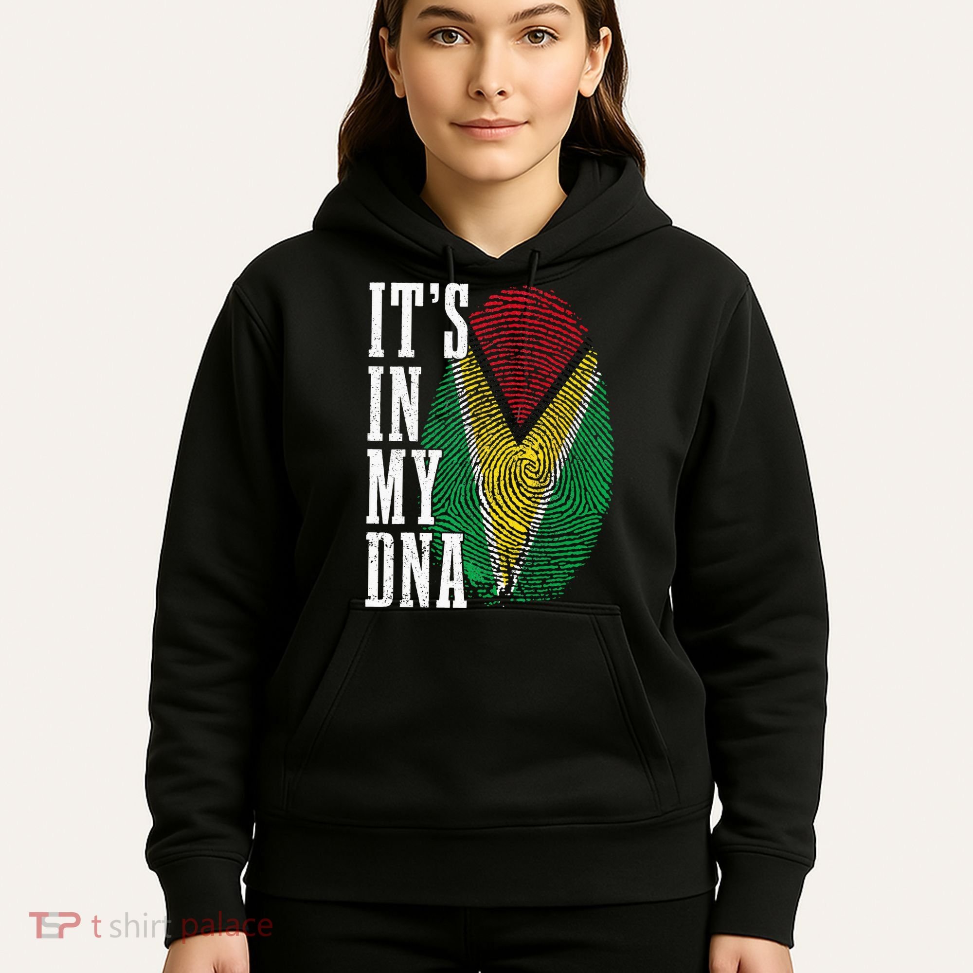 Guyana It's In My DNA Pride Guyanese Flag Roots Hoodie
