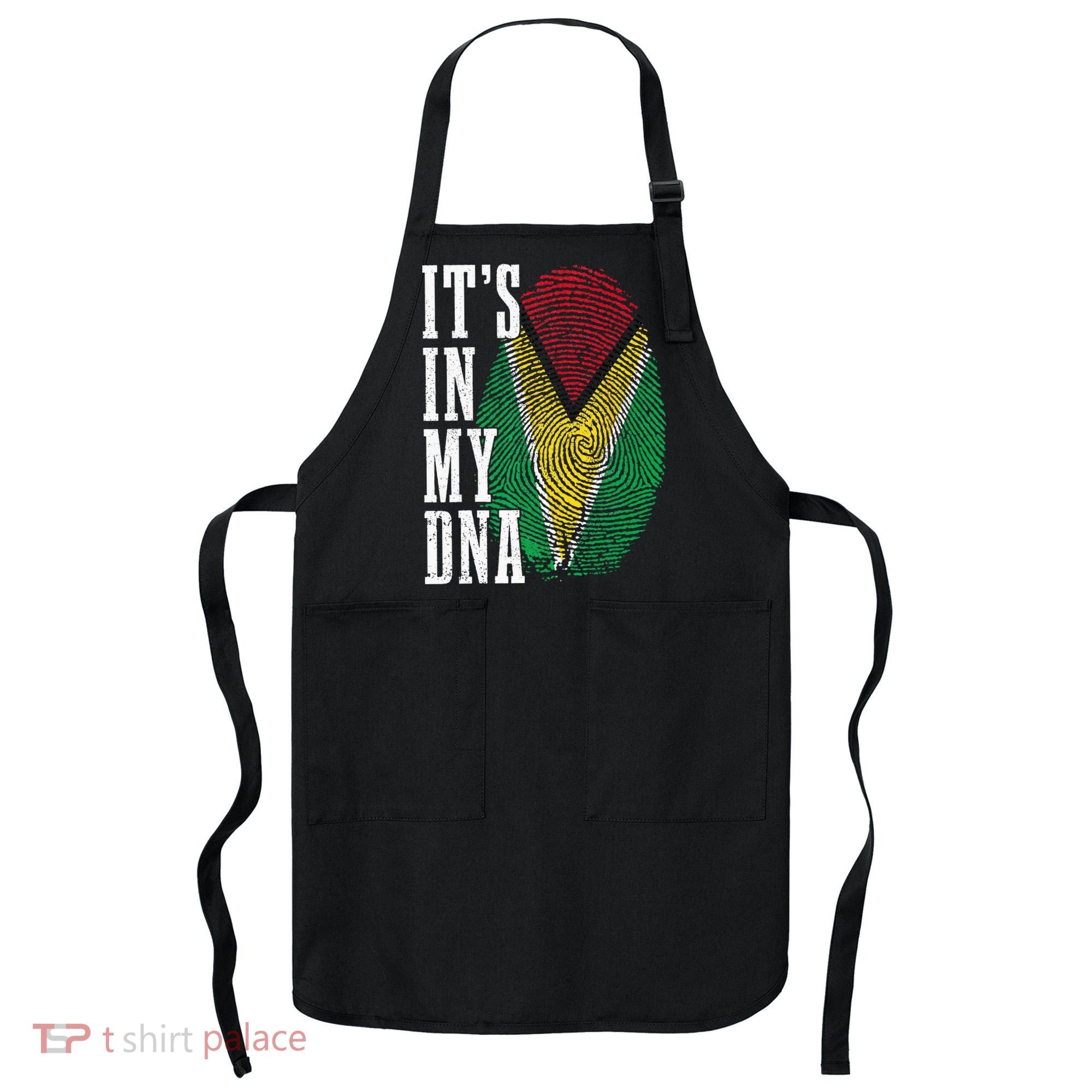 Guyana It's In My DNA Pride Guyanese Flag Roots Apron
