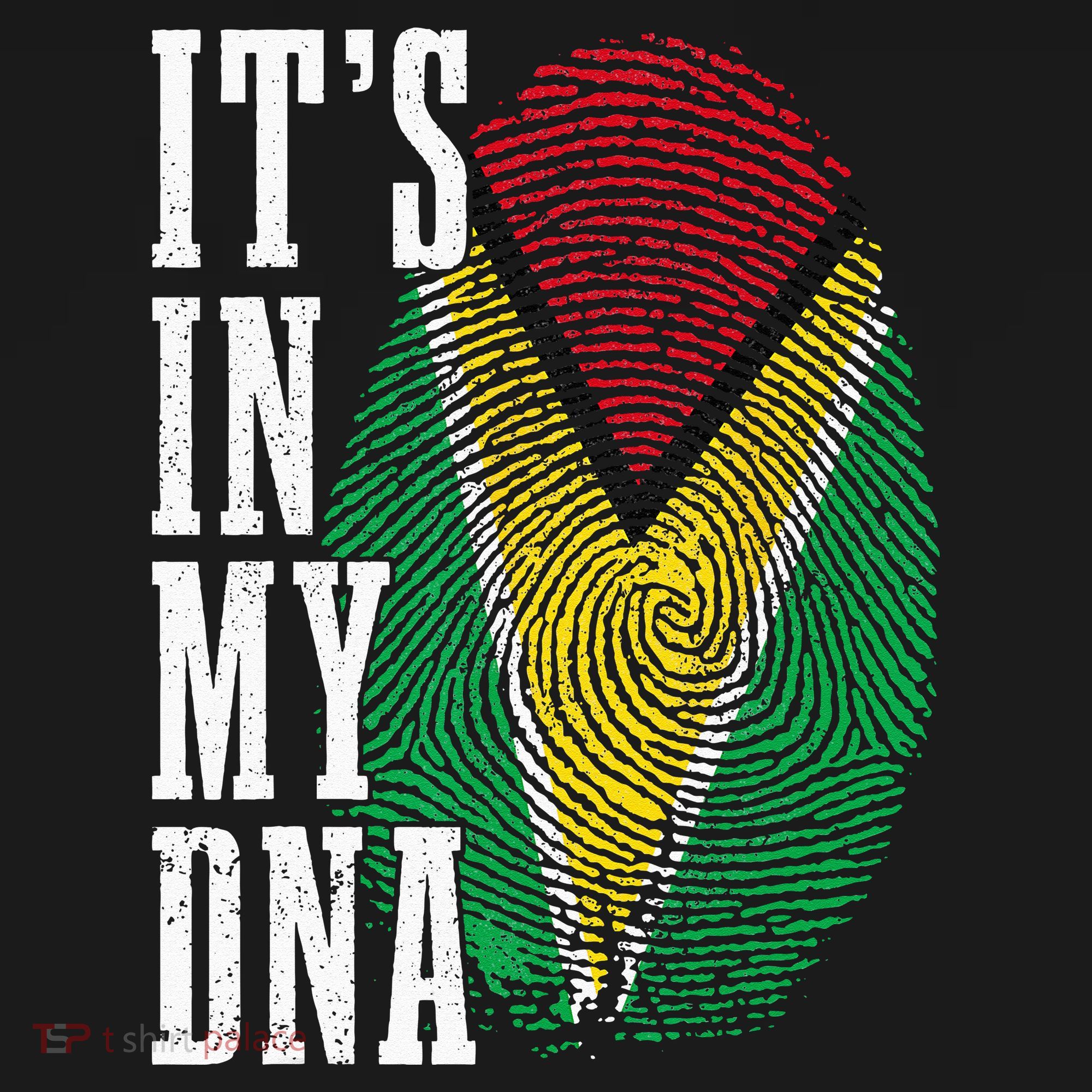 Guyana It's In My DNA Pride Guyanese Flag Roots Apron