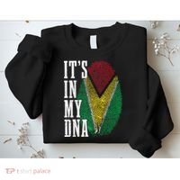 Guyana It's In My DNA Pride Guyanese Flag Roots Sweatshirt thumb 2