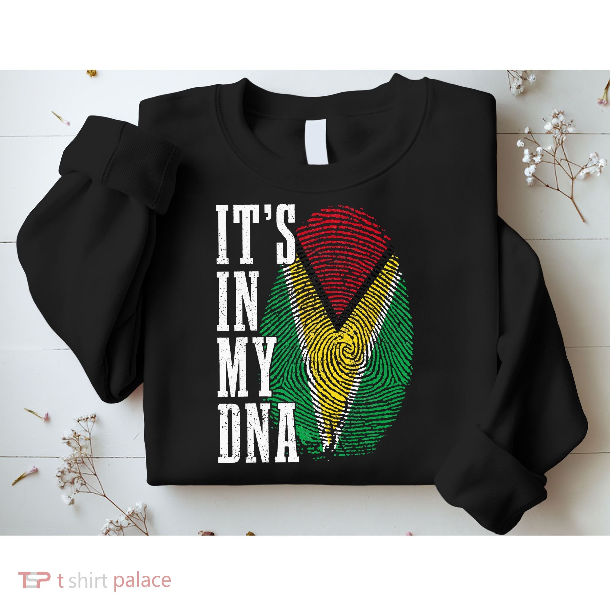 Guyana It's In My DNA Pride Guyanese Flag Roots Sweatshirt