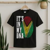 Guyana It's In My DNA Pride Guyanese Flag Roots T-Shirt thumb 2