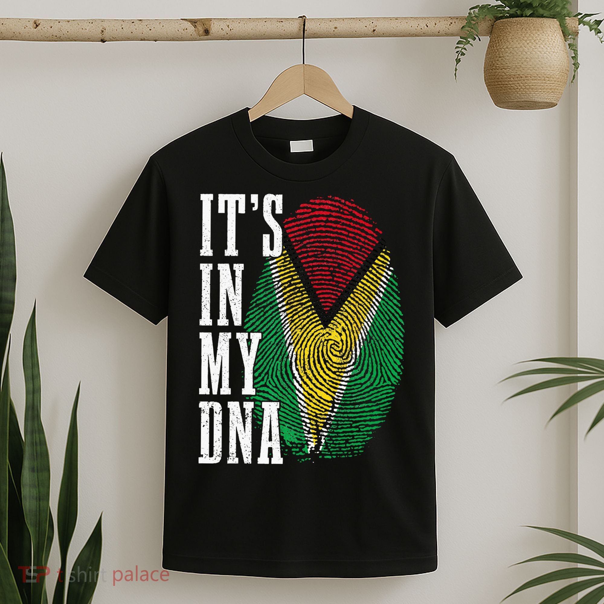 Guyana It's In My DNA Pride Guyanese Flag Roots T-Shirt