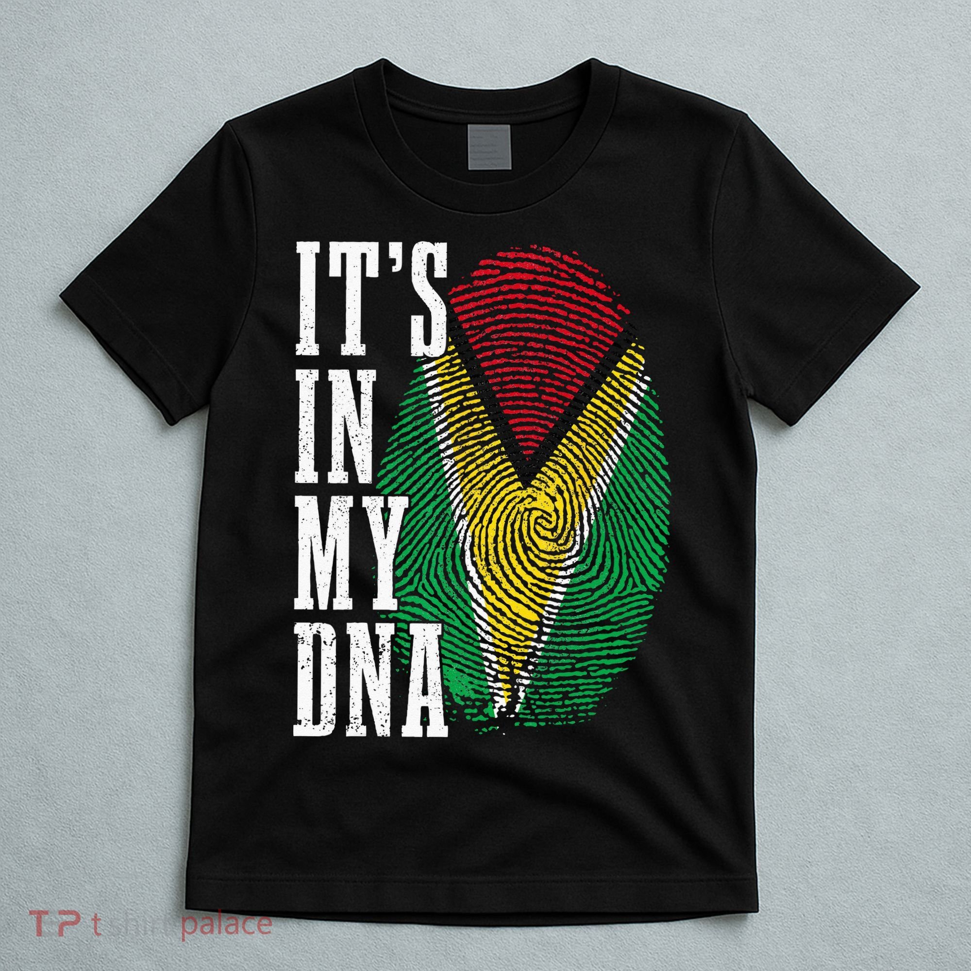 Guyana It's In My DNA Pride Guyanese Flag Roots T-Shirt