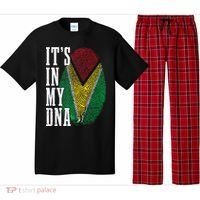 Guyana It's In My DNA Pride Guyanese Flag Roots Pajama Set thumb 0