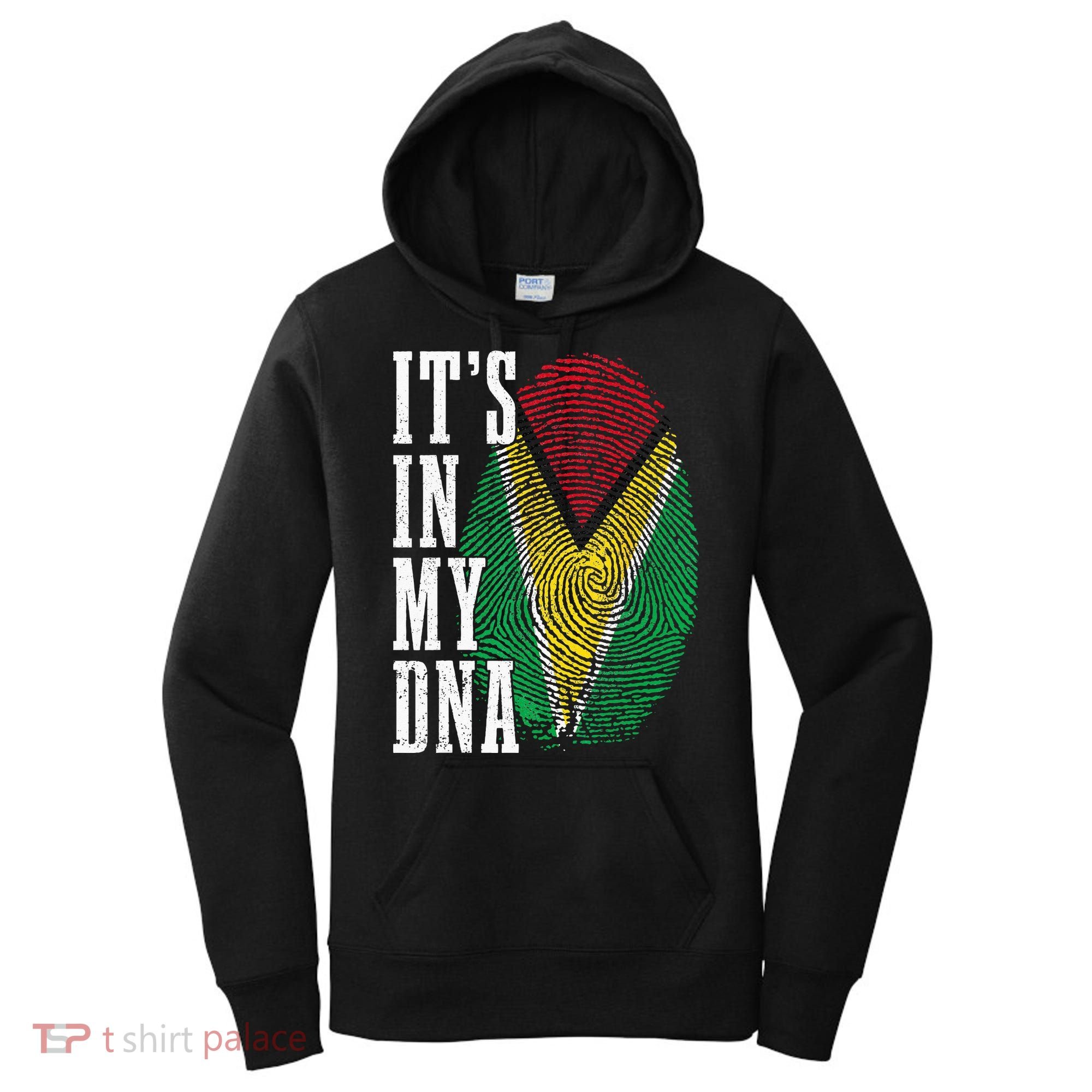 Guyana It's In My DNA Pride Guyanese Flag Roots Women's Hoodie