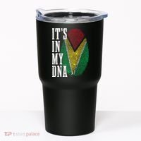 Guyana It's In My DNA Pride Guyanese Flag Roots Tumbler thumb 0