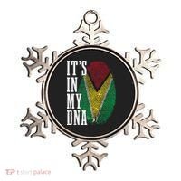 Guyana It's In My DNA Pride Guyanese Flag Roots Ornament thumb 0