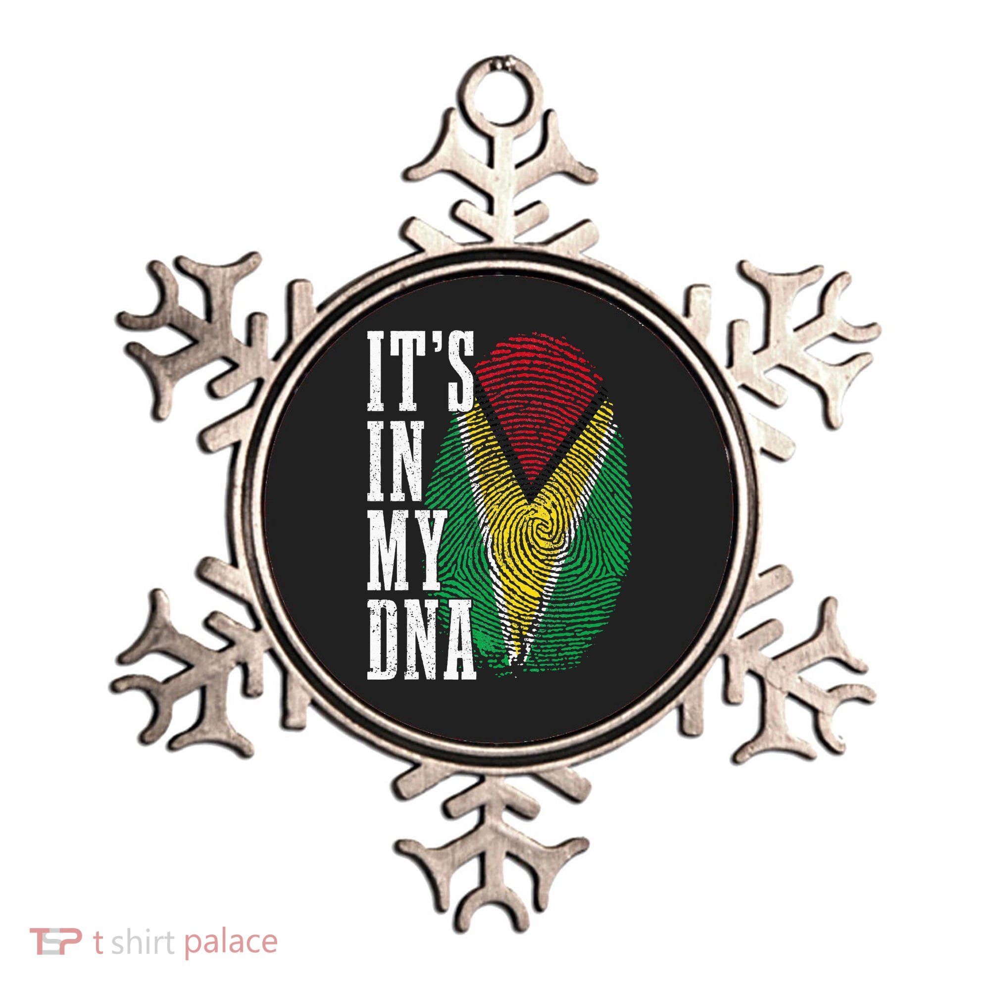 Guyana It's In My DNA Pride Guyanese Flag Roots Ornament