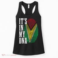 Guyana It's In My DNA Pride Guyanese Flag Roots Women's Tank Top thumb 0