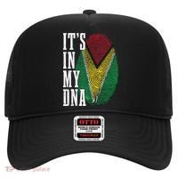 Guyana It's In My DNA Pride Guyanese Flag Roots Hat thumb 0