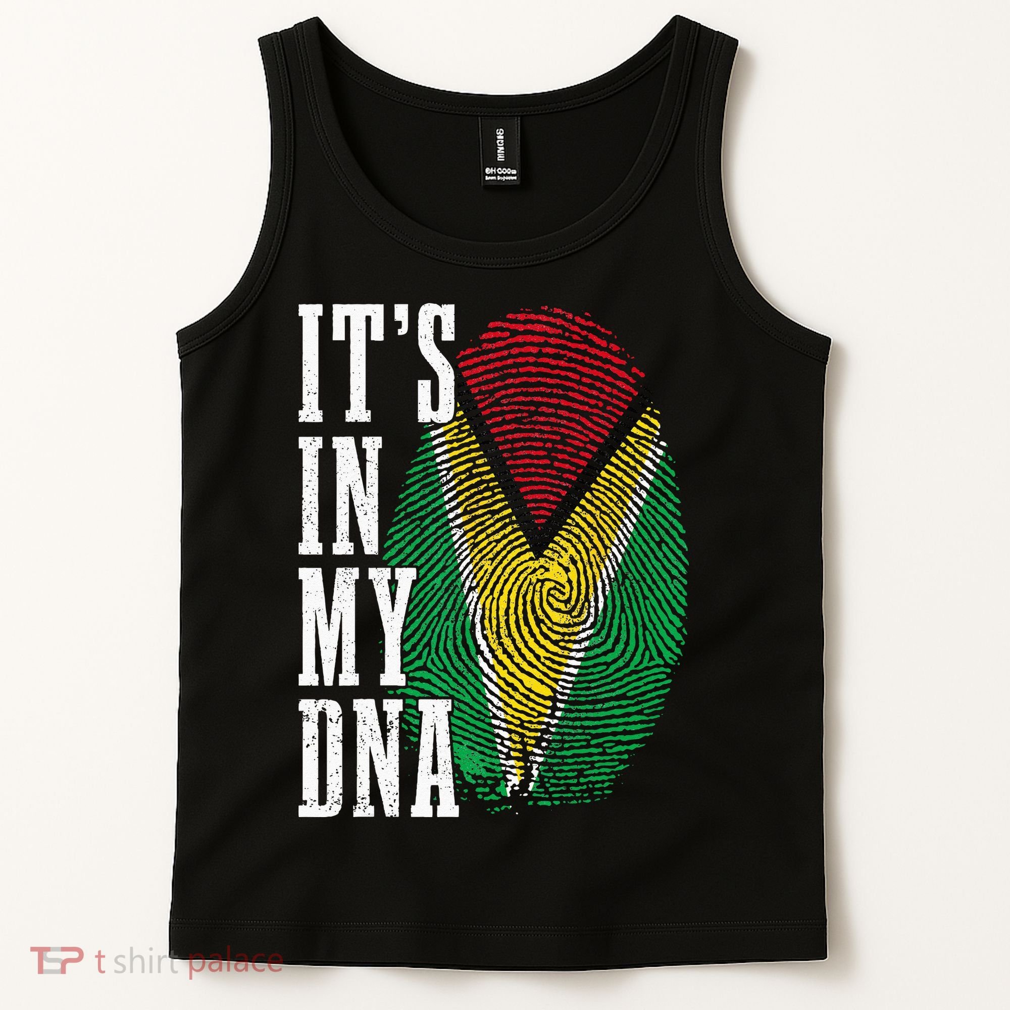 Guyana It's In My DNA Pride Guyanese Flag Roots Tank Top