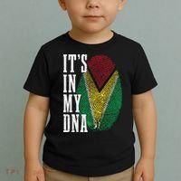 Guyana It's In My DNA Pride Guyanese Flag Roots Toddler T-Shirt thumb 2