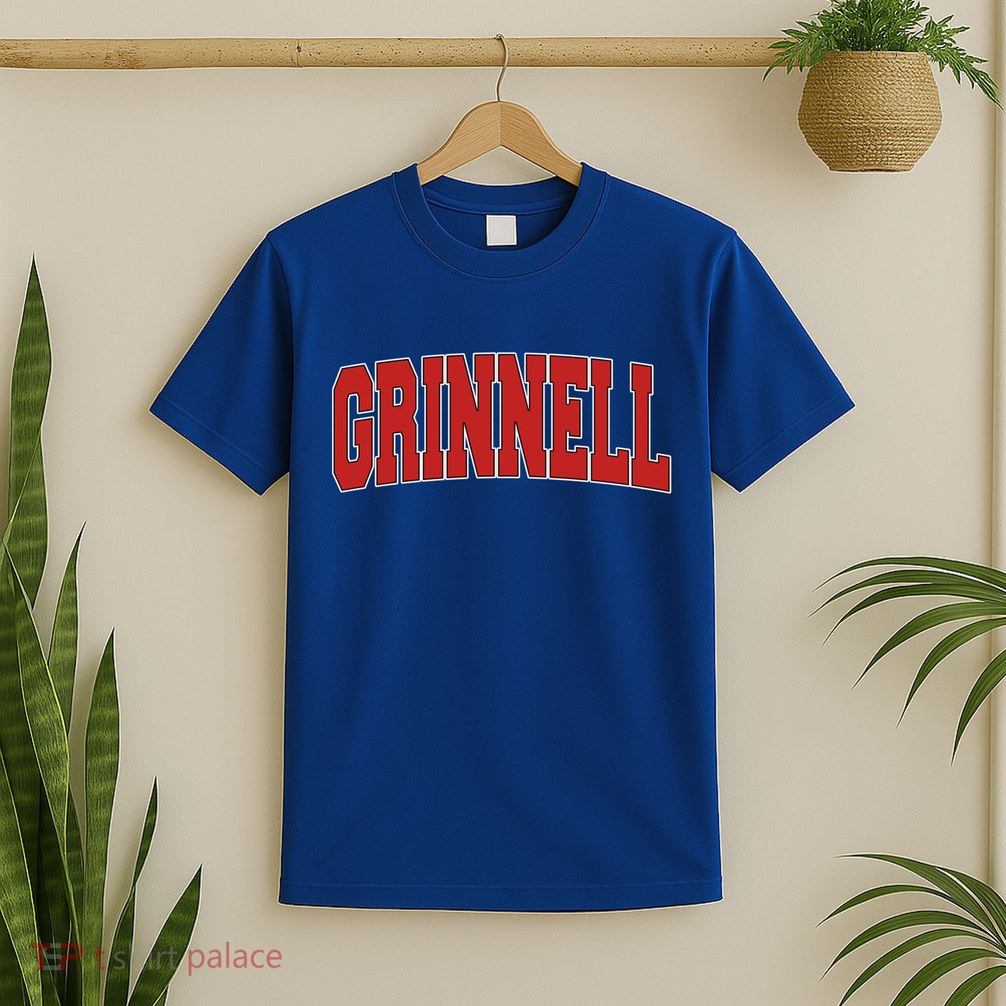 Grinnell Ia Iowa Varsity Style Usa Vintage Sports Gift T-Shirt