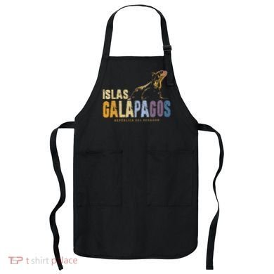 Galapagos Islands Islas Galapagos Iguana Ecuador Apron