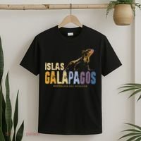 Galapagos Islands Islas Galapagos Iguana Ecuador T-Shirt thumb 2