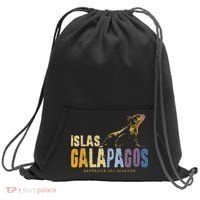 Galapagos Islands Islas Galapagos Iguana Ecuador Sweatshirt Cinch Pack Bag thumb 0