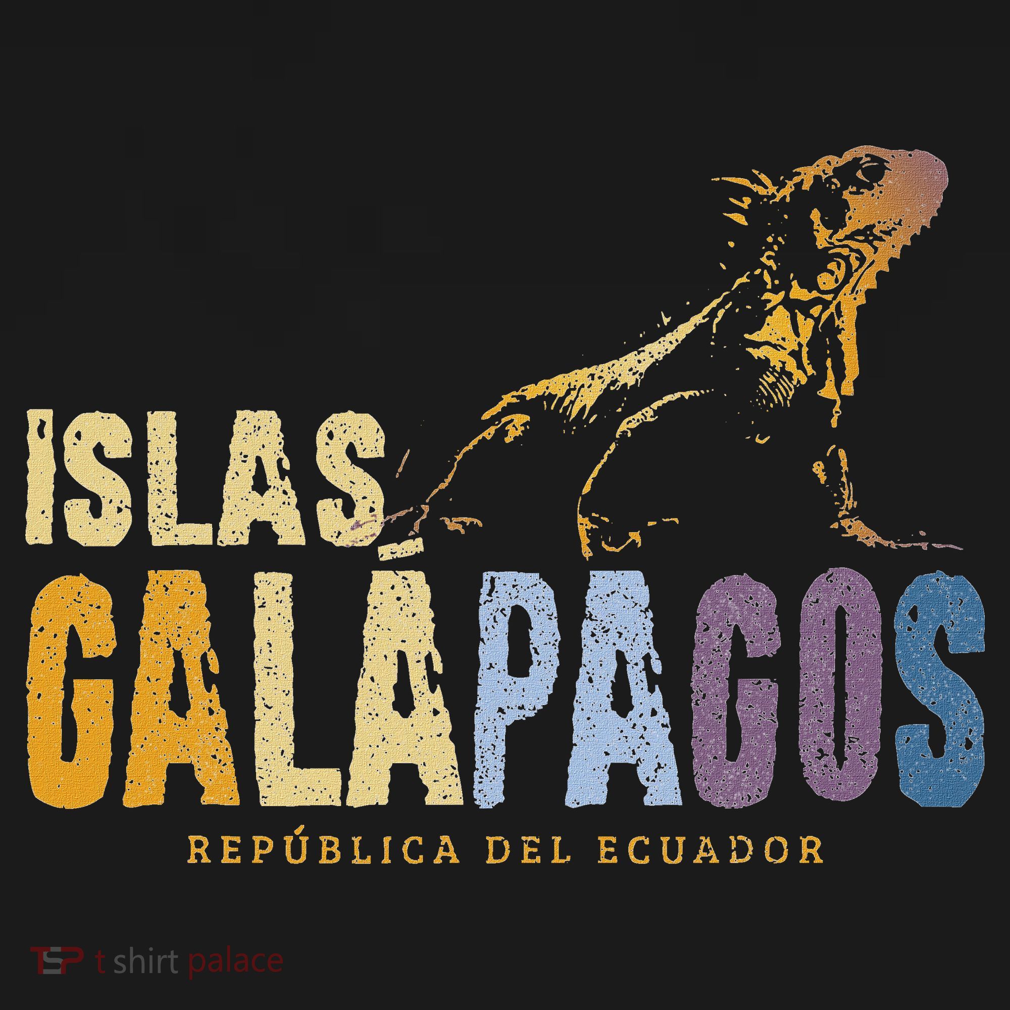 Galapagos Islands Islas Galapagos Iguana Ecuador Sweatshirt Cinch Pack Bag