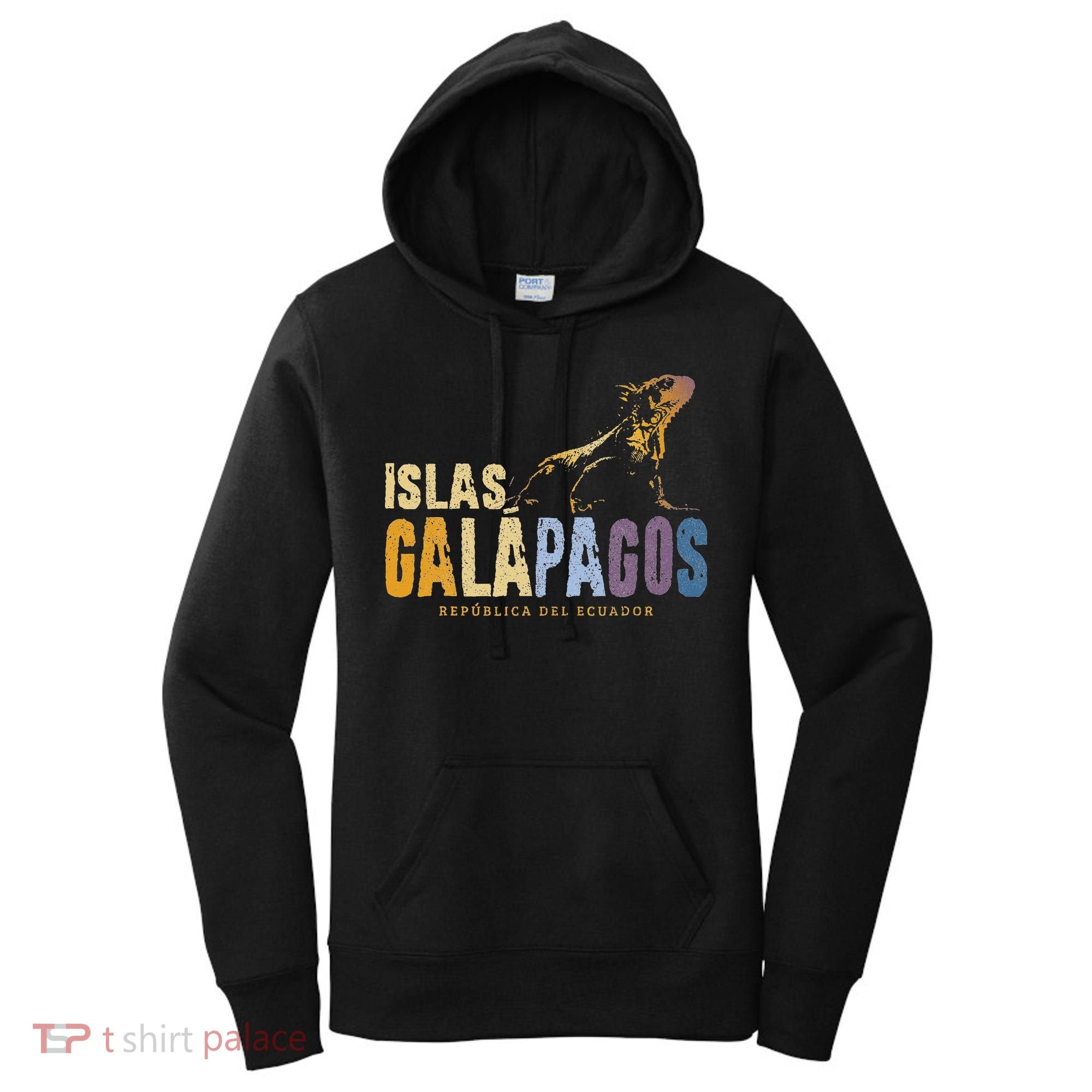 Galapagos Islands Islas Galapagos Iguana Ecuador Women's Hoodie