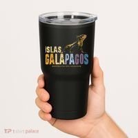 Galapagos Islands Islas Galapagos Iguana Ecuador Tumbler thumb 2