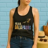 Galapagos Islands Islas Galapagos Iguana Ecuador Women's Tank Top thumb 2