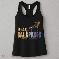 Galapagos Islands Islas Galapagos Iguana Ecuador Women's Tank Top thumb 3