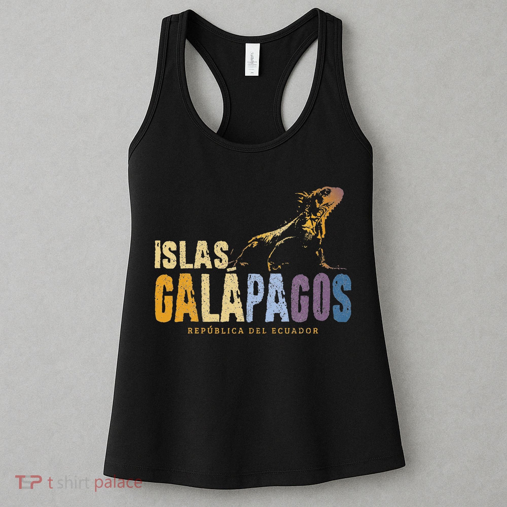 Galapagos Islands Islas Galapagos Iguana Ecuador Women's Tank Top