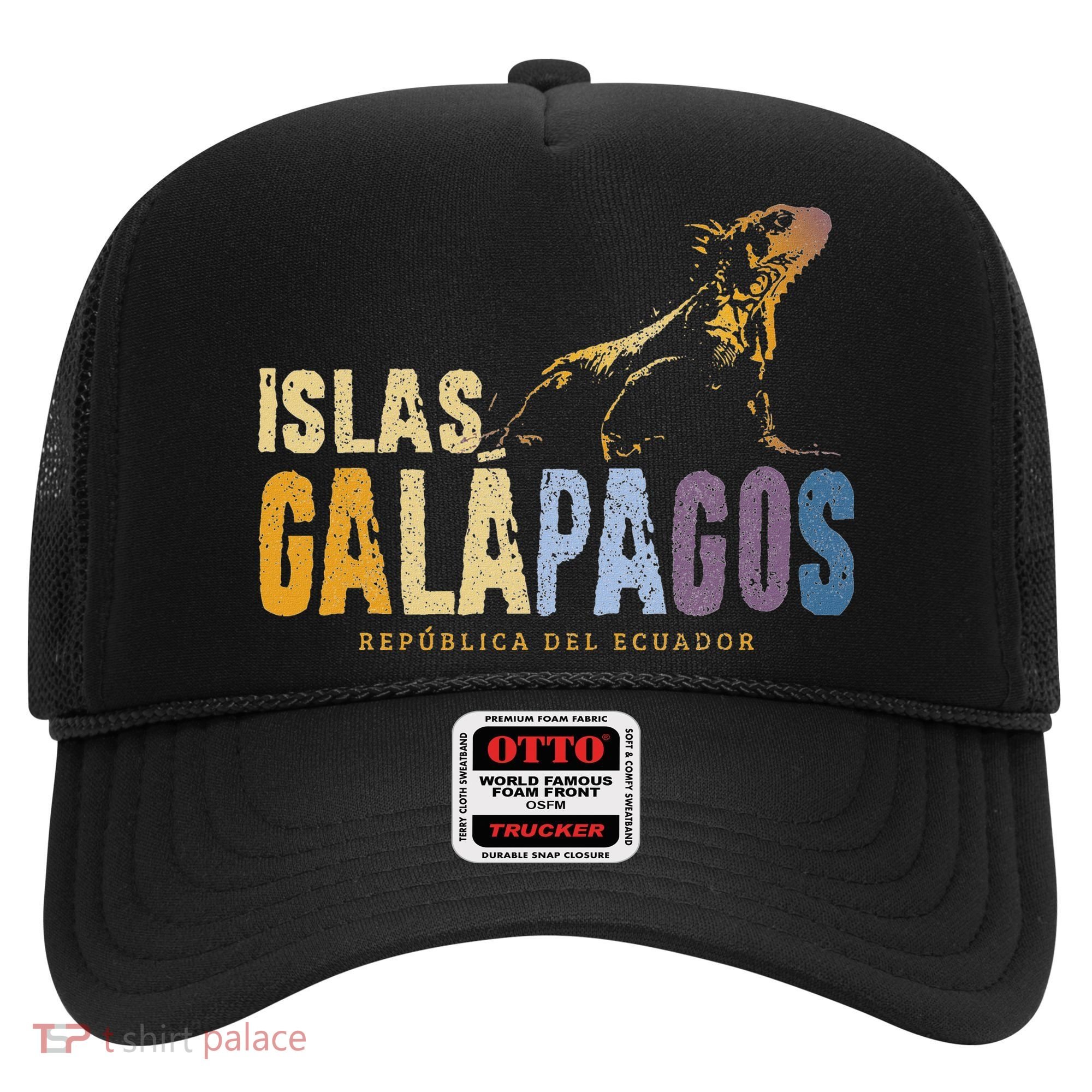 Galapagos Islands Islas Galapagos Iguana Ecuador Hat