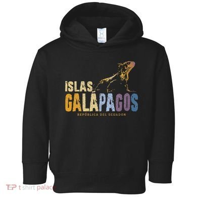 Galapagos Islands Islas Galapagos Iguana Ecuador Toddler Hoodie