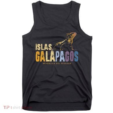 Galapagos Islands Islas Galapagos Iguana Ecuador Tank Top
