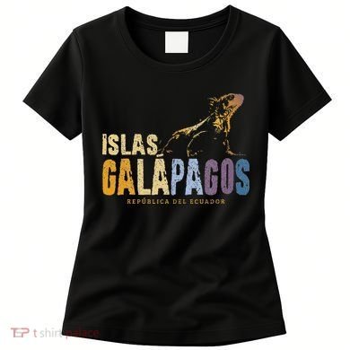 Galapagos Islands Islas Galapagos Iguana Ecuador Women's T-Shirt