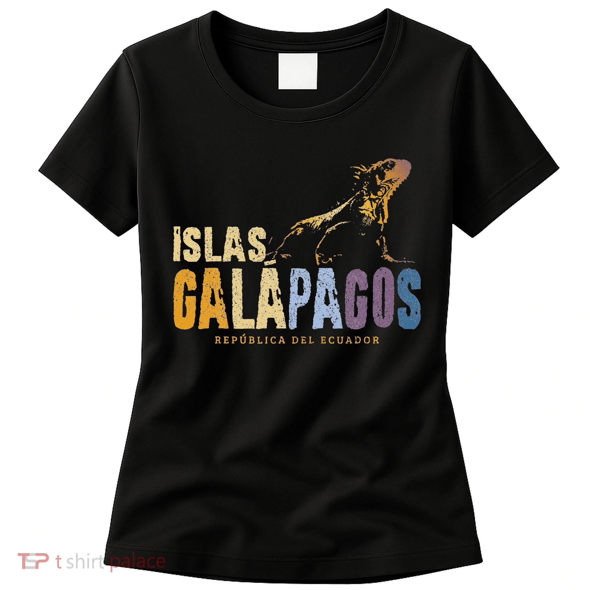 Galapagos Islands Islas Galapagos Iguana Ecuador Women's T-Shirt