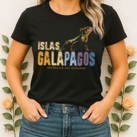 Galapagos Islands Islas Galapagos Iguana Ecuador Women's T-Shirt thumb 2